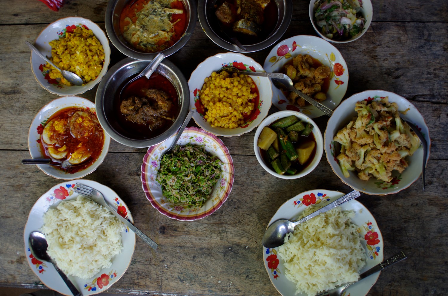 Repas Birmanie chez Bobo