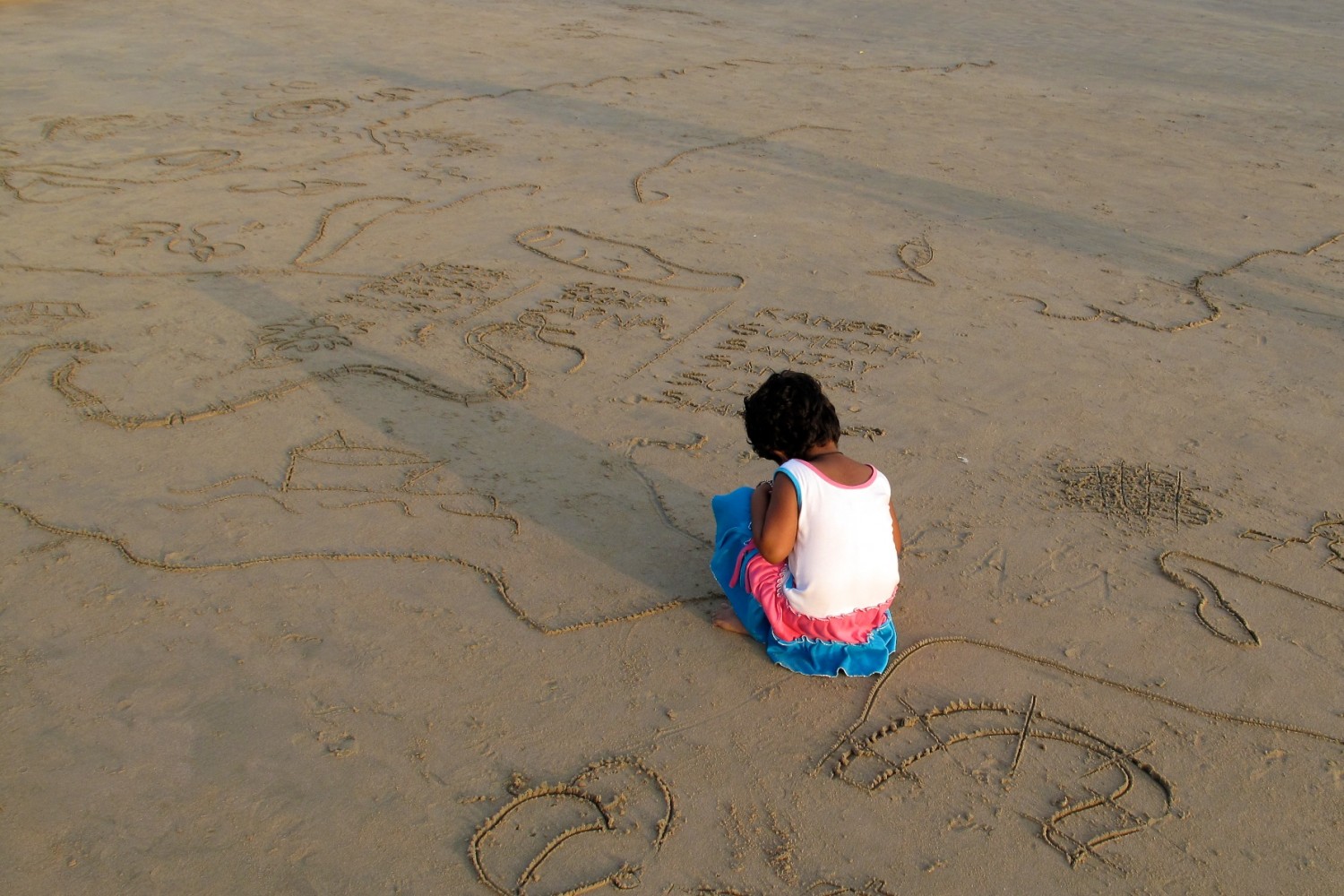 Inde sur la plage Goa