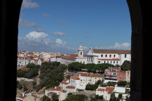 Lisbonne depuis le château de Sao Jorge