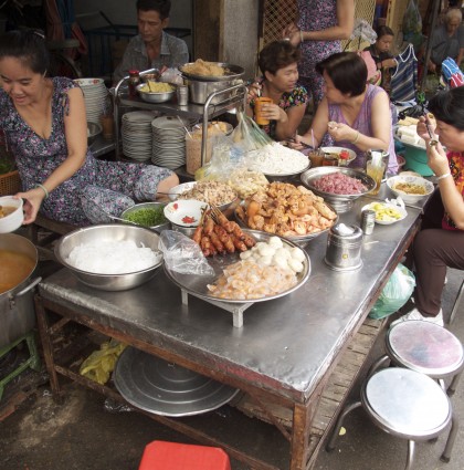 Faire la dinette à Ho Chi Minh